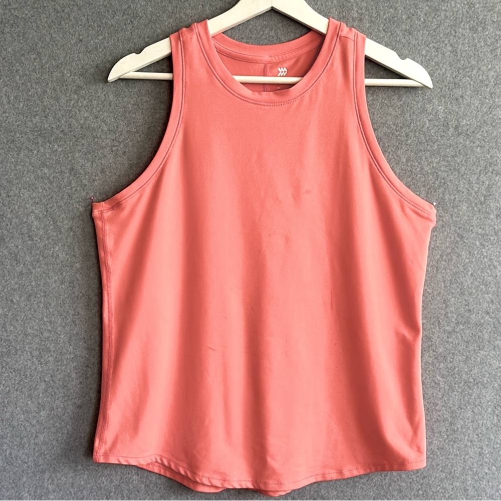 NEW All In Motion Athletic Activewear Workout Racerback Tank Top Medium Coral